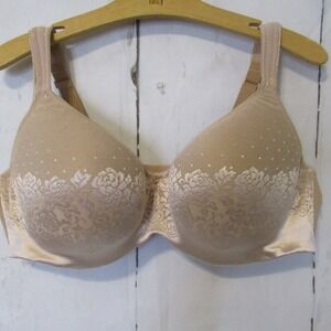 Soma Bra 42DD Beige Tan Stunning‎ Support Balconette Underwire Back Closure